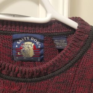 Vintage Salty Dog Knit Sweater